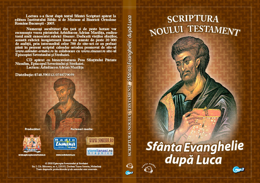 Coperta Evanghelia dupa Luca